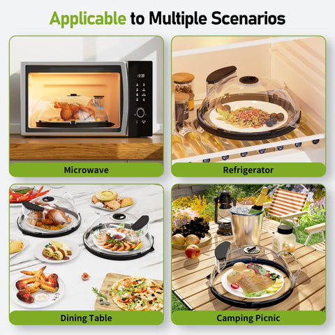 TOFWOF reusable lid doubles as container cover and fridge saver