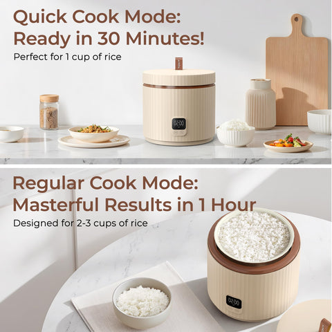TOKIT rice cooker small ceramic inner pot for easy cleaning