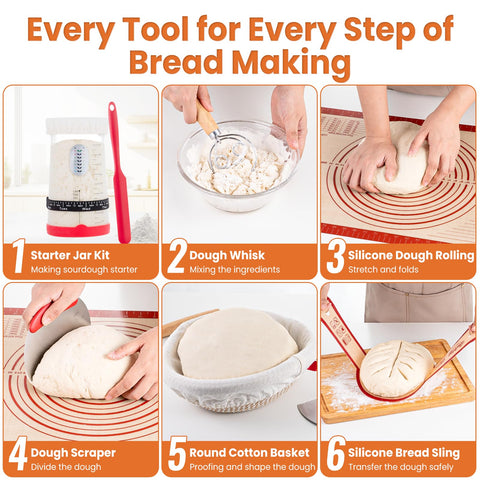 TomCare bread lame blades deliver clean scoring before baking.
