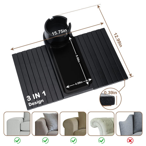 TOMLYOP cup holder 360 rotation demonstrating flexible beverage placement