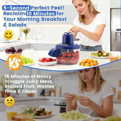 Tommax delicate fruits optimized for small round fruits and jam prep.