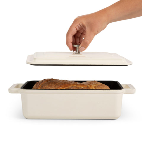 TOMO Cast Iron Bread Oven even-heating profile for consistent bake