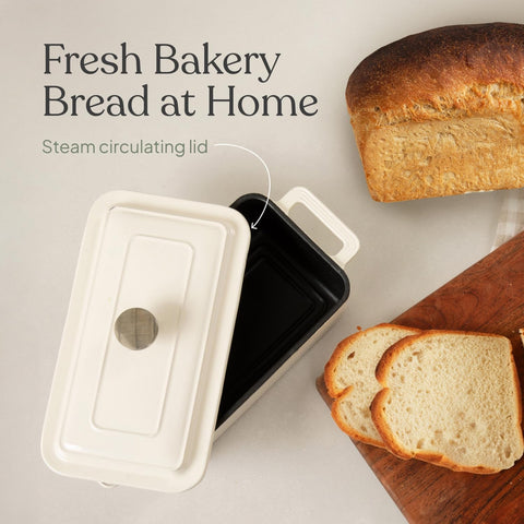 TOMO Cast Iron Bread Oven steam circulation highlights even bake for sourdough
