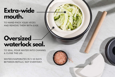 TOMO stoneware durable walls preserve flavor and resist staining
