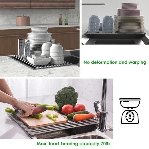 Tomorotec roll-up rack folded compact for easy storage.