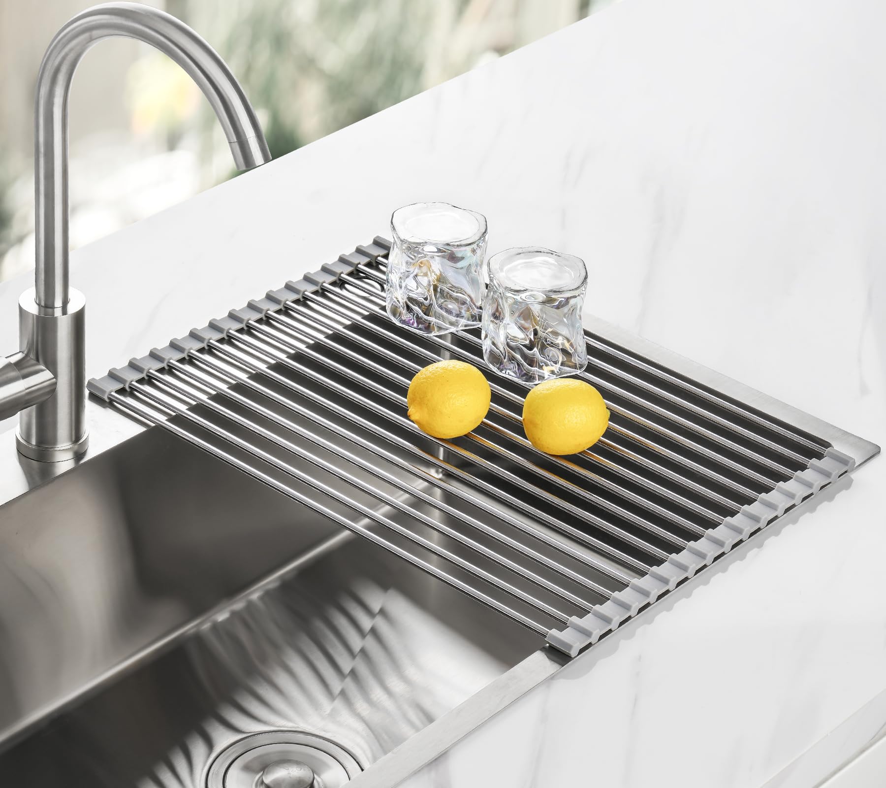 Tomorotec multipurpose kitchen rack ideal for air-drying utensils