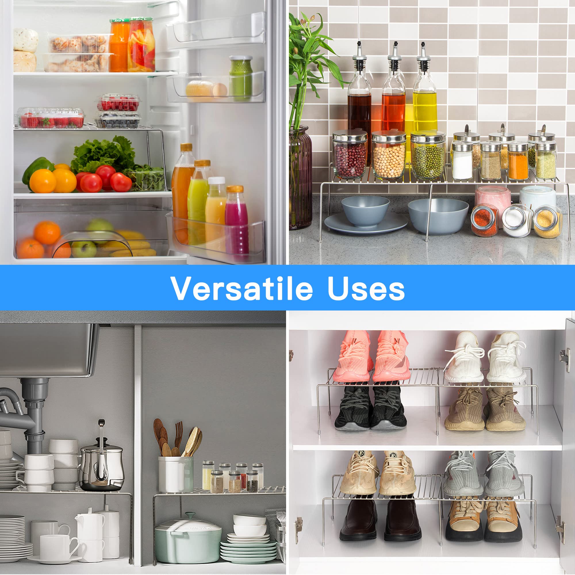 Tomorotec stainless steel construction resists rust for long lasting storage.
