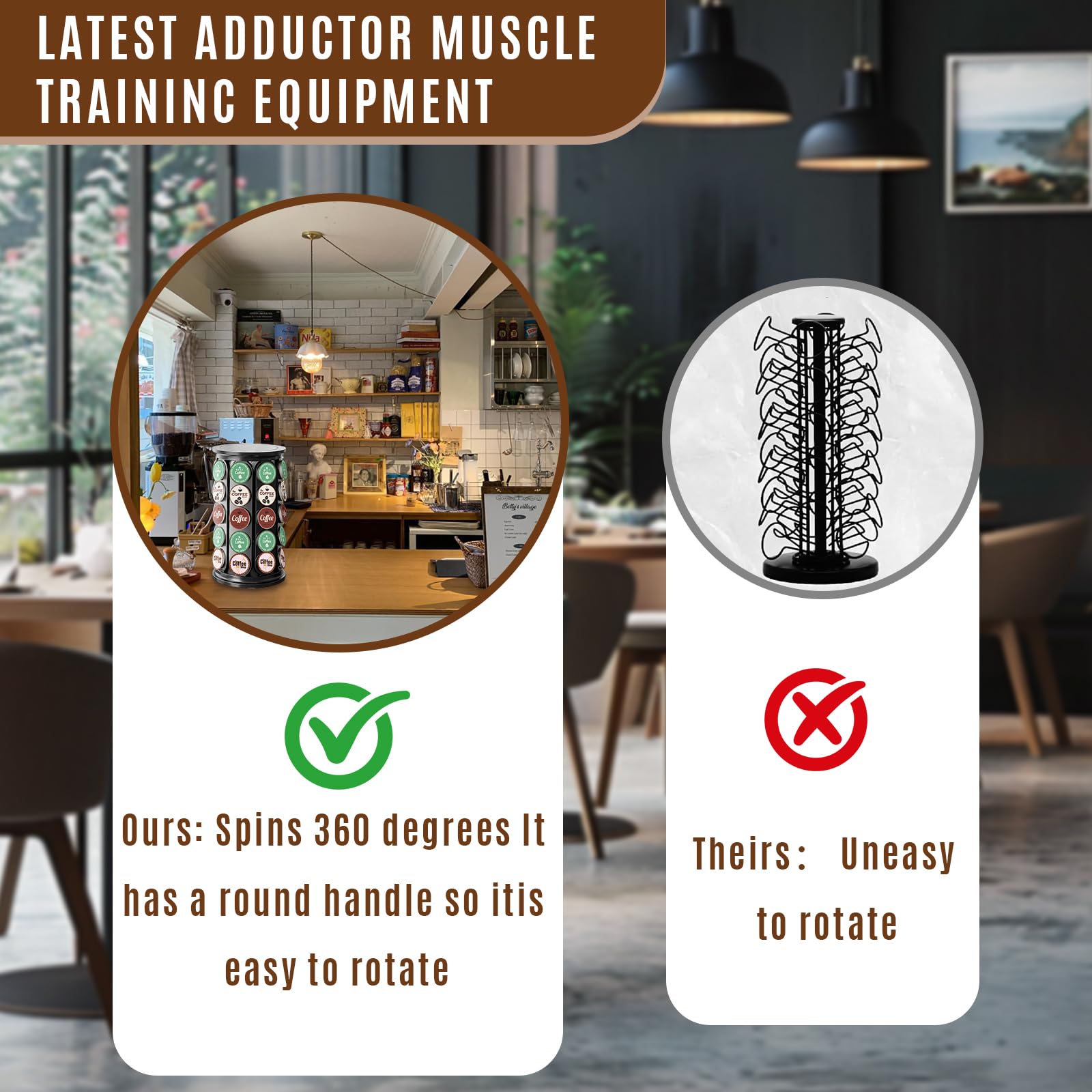 Tomshub K-Cup Holder ideal for offices, cafes, and hospitality settings.