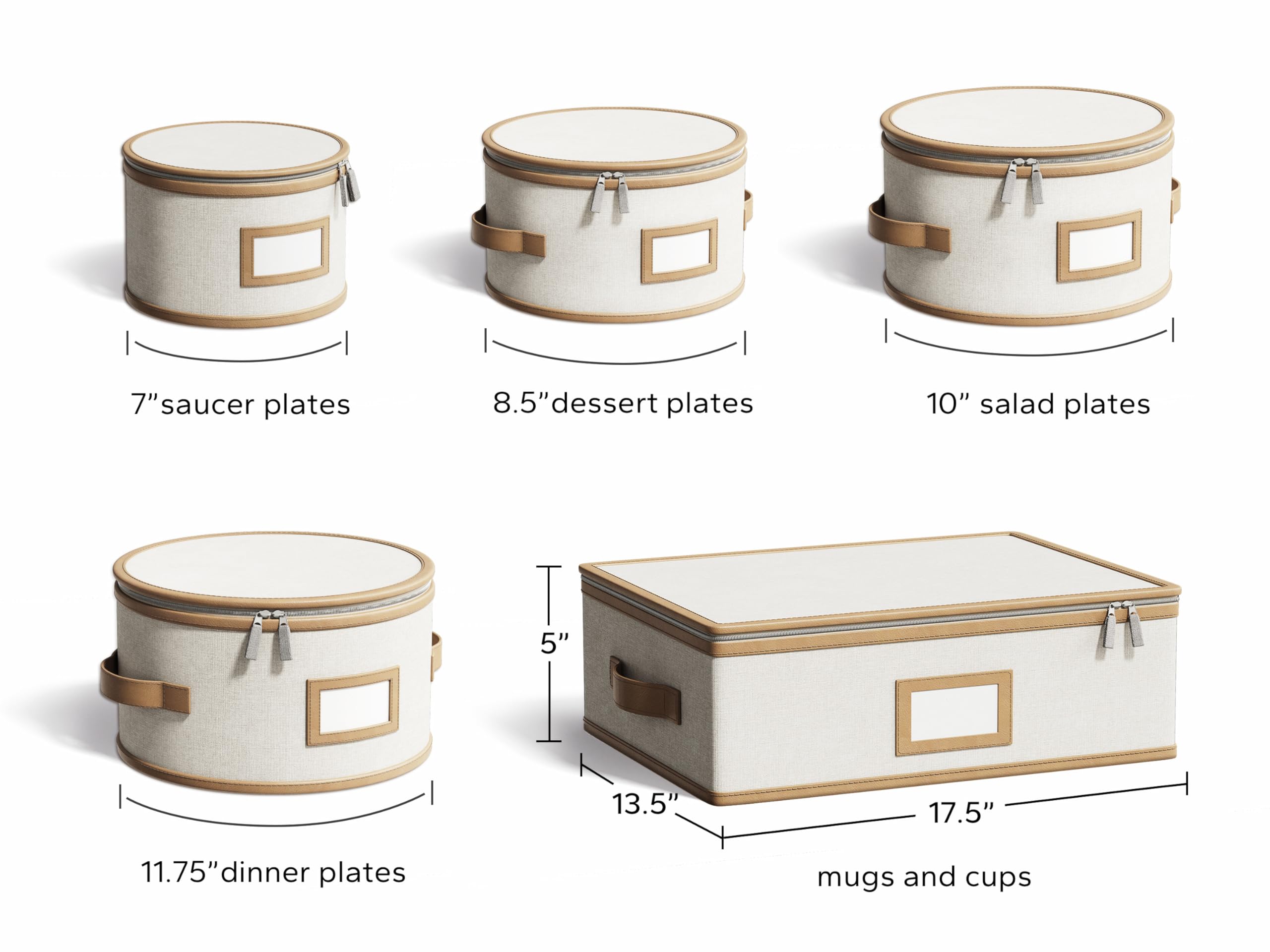 TomVista beige aesthetic blends with any kitchen while protecting contents.