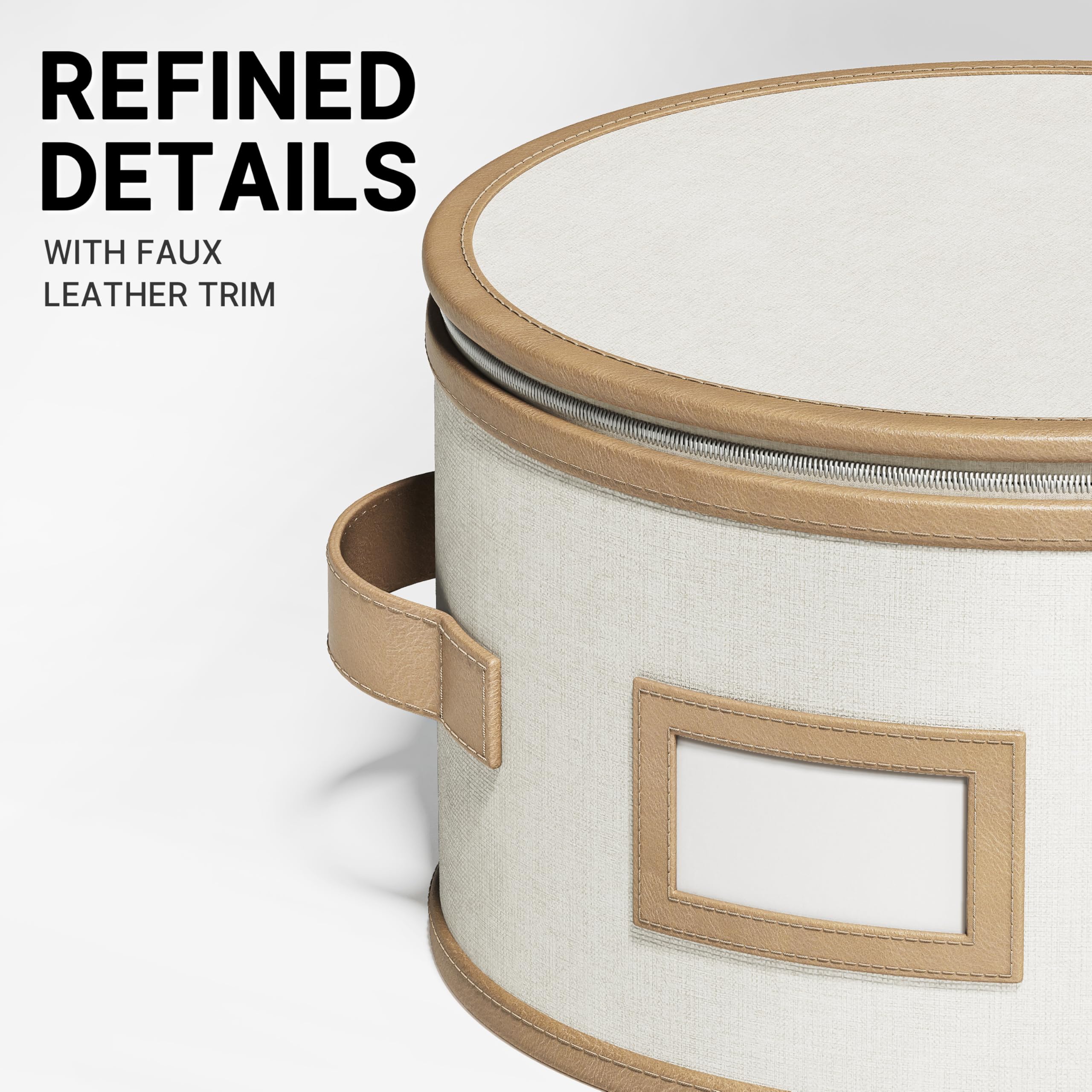 TomVista stackable design maximizes tight spaces for seasonal or everyday storage.