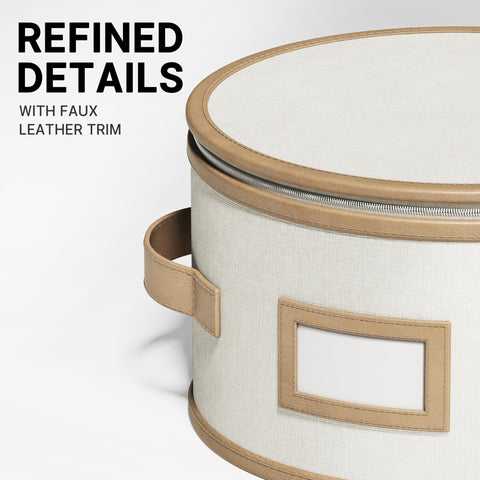 TomVista stackable design maximizes tight spaces for seasonal or everyday storage.