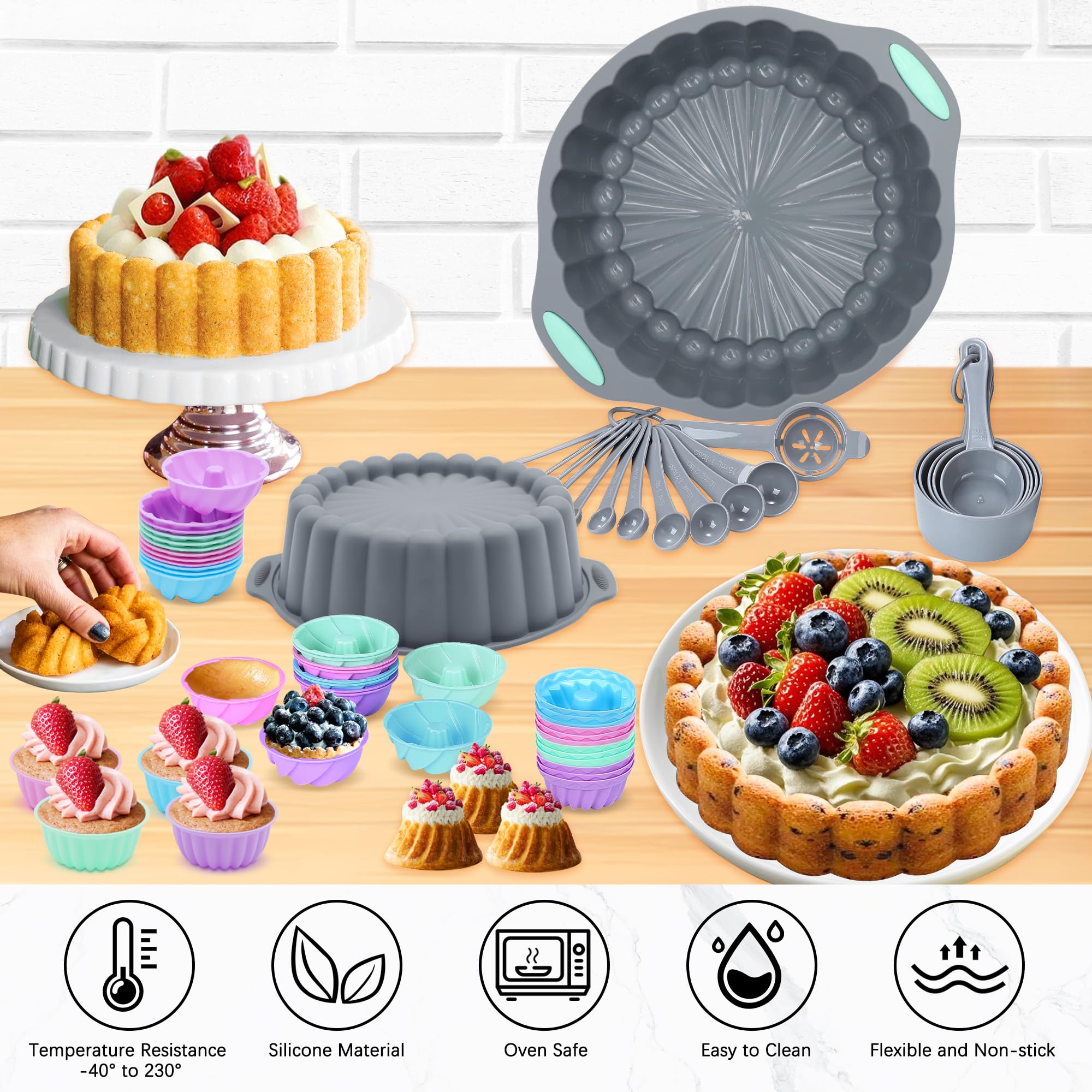 Tongjude loaf-pans ready for even bake and simple release.