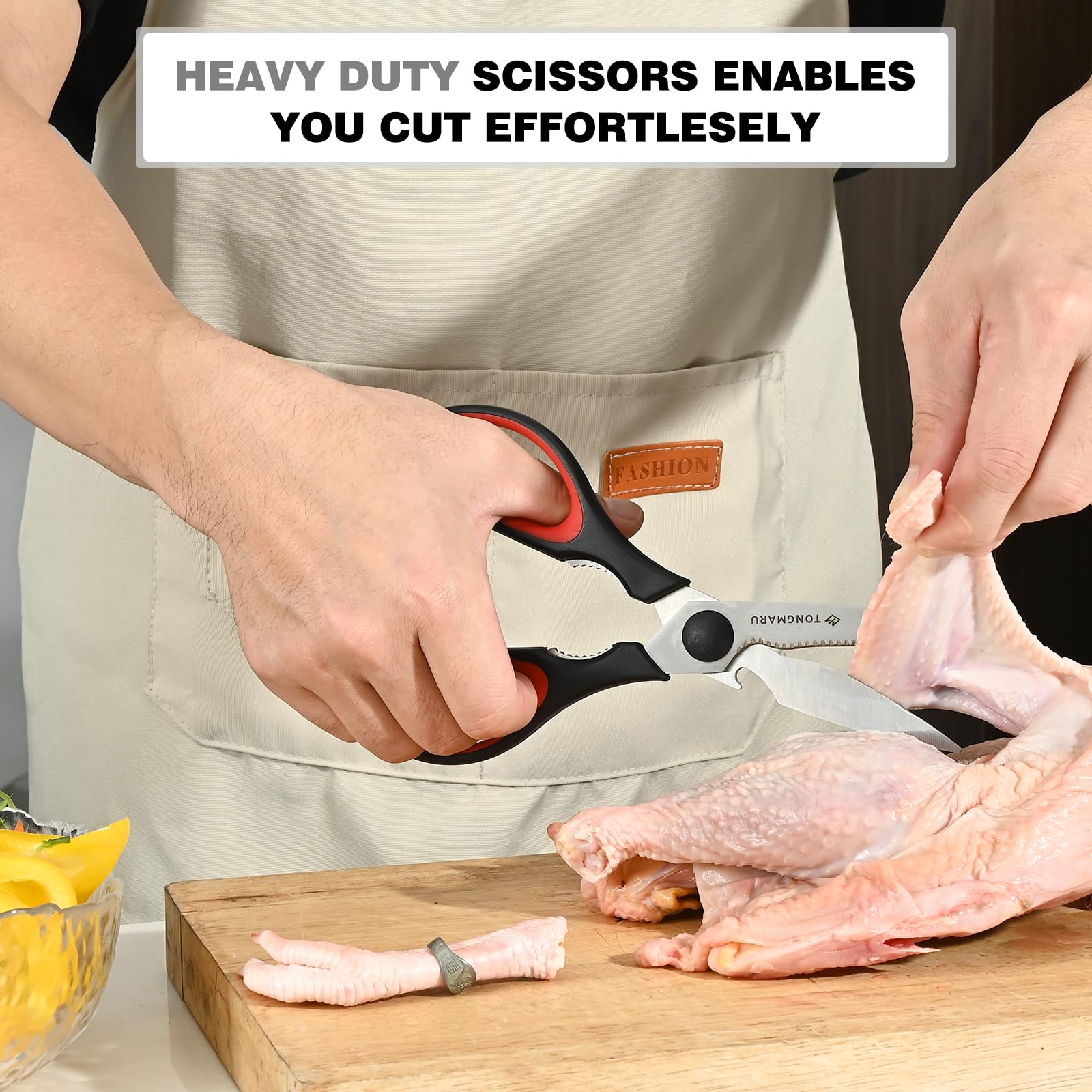 Tongmaru stainless steel blades resist rust for durable, long lasting performance