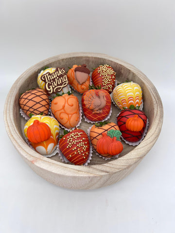 Toni Crafty Happy Thanksgiving message mold creates festive toppers