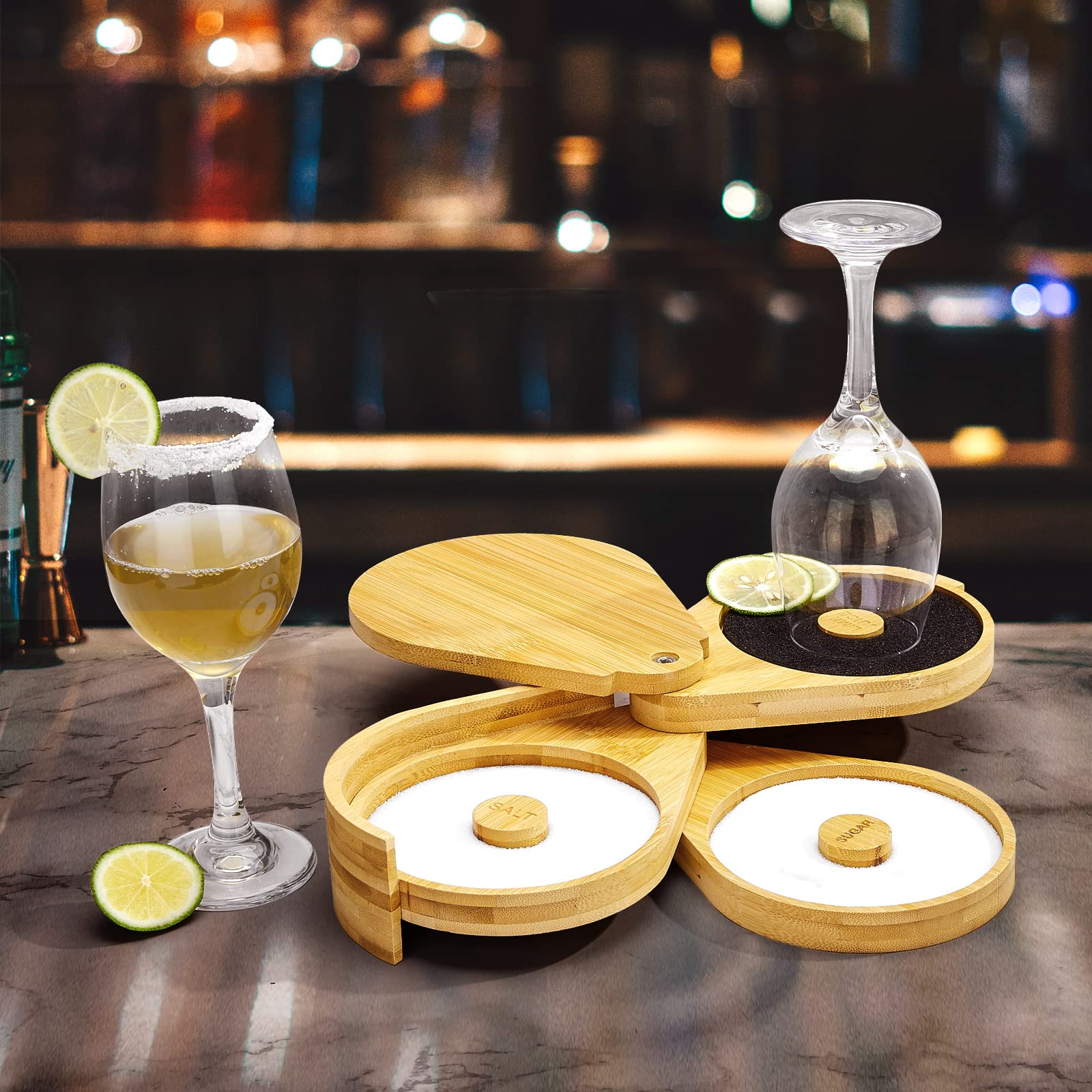 TonJin tilt-and-rotate method for even distribution on rims.