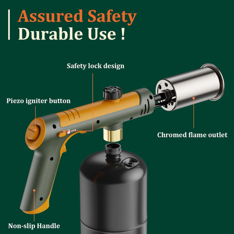 TONYFUL Note: propane tank not included; safer shipping and handling