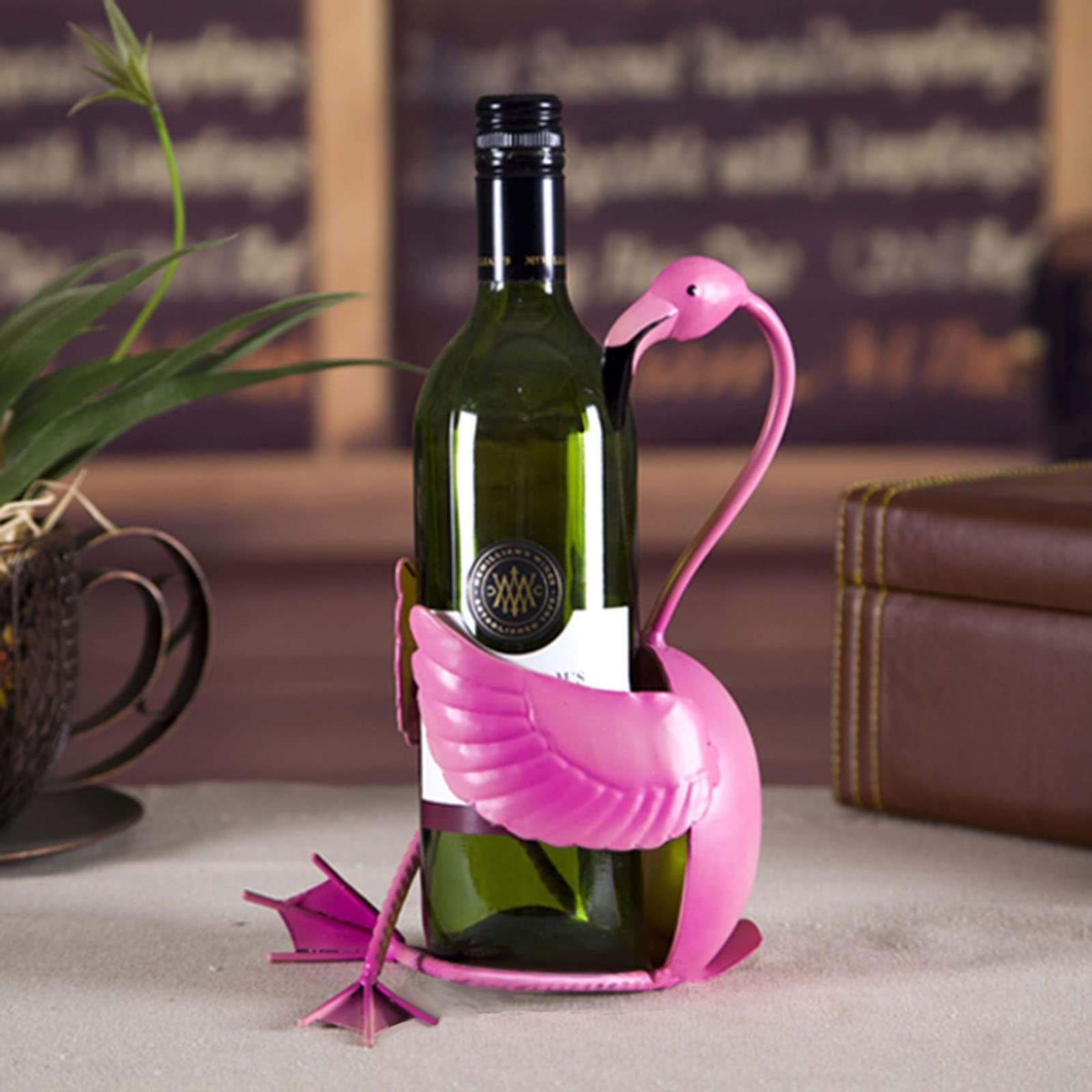 Tooarts Flamingo Wine Holder gift-ready packaging for special occasions.