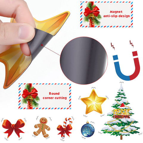 TOODOO animated tree magnet adds cheerful holiday charm