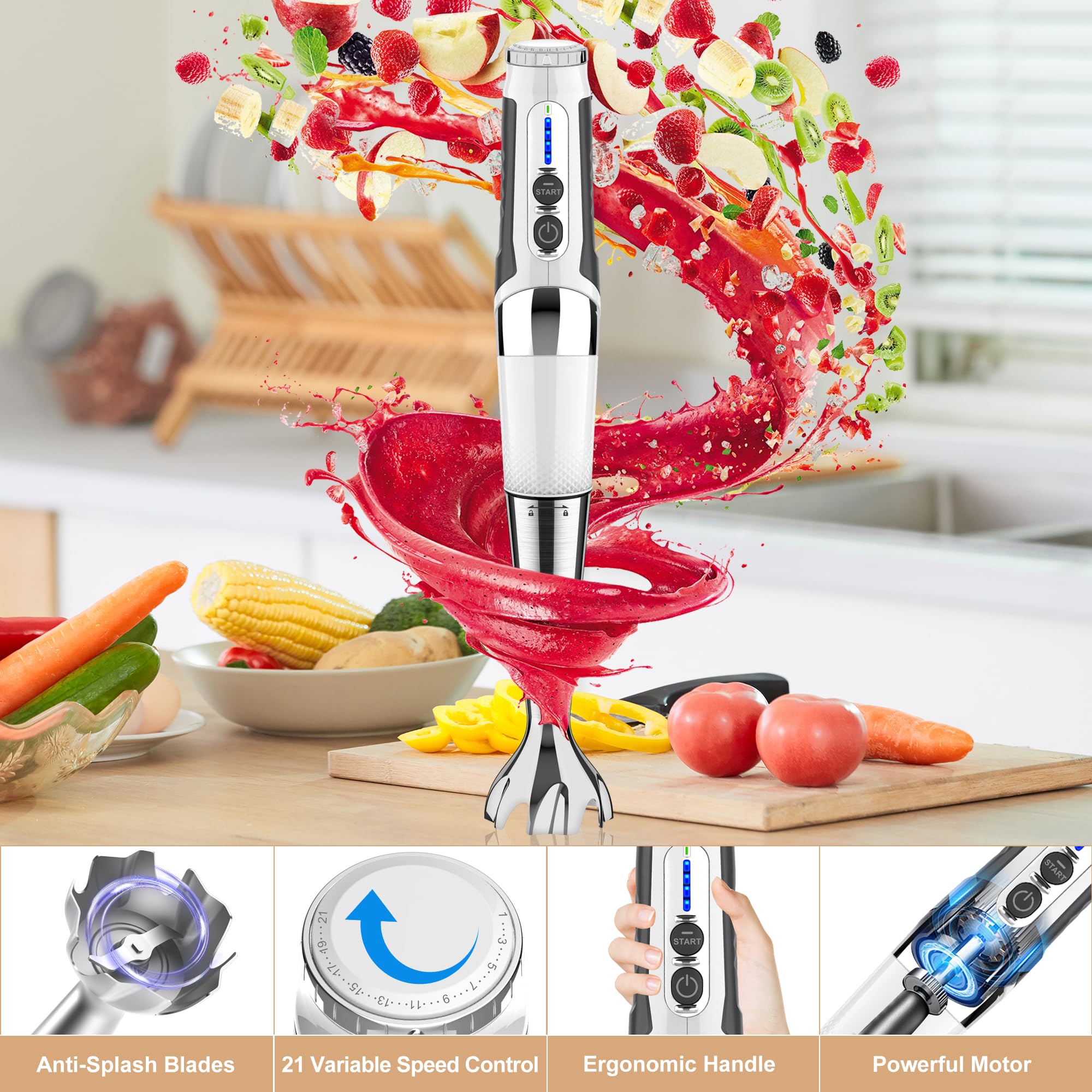 Toogel beater attachment for smooth batters and dressings