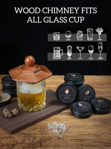 TOOKEBEEGO metal filters for smooth pours and smoke infusion.