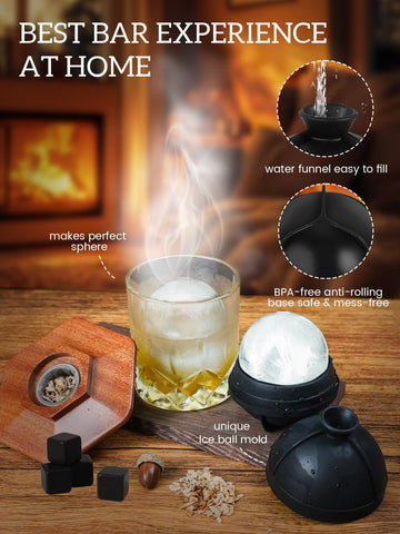 TOOKEBEEGO oak wood chips variety sparks subtle, natural flavors during smoking