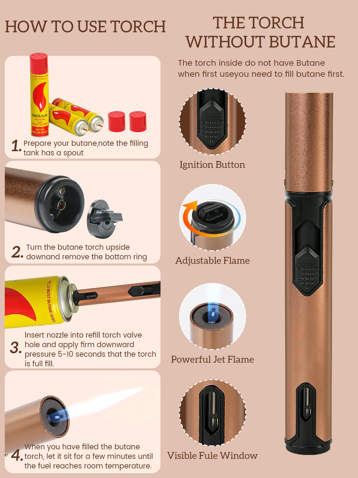 TOOKEBEEGO versatile smoker kit supports cocktails, cheese, and desserts