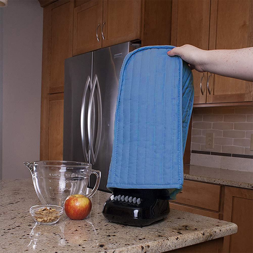 Tookie quilted blender cover adds a premium protective layer on countertops