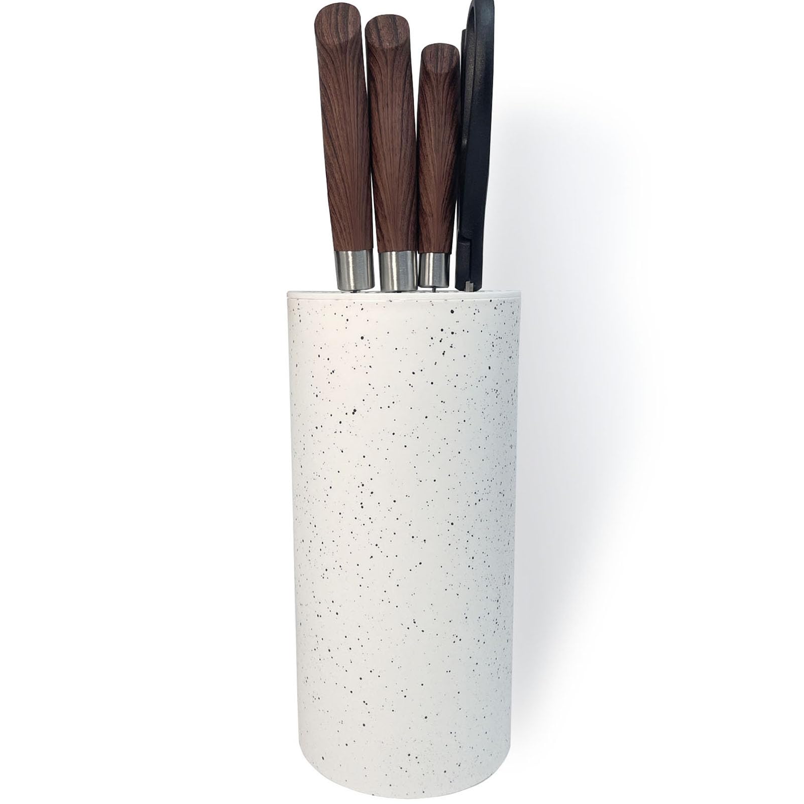 Toosbuc Round Knife Holder fits most knives thanks to a 4.3 inch opening.