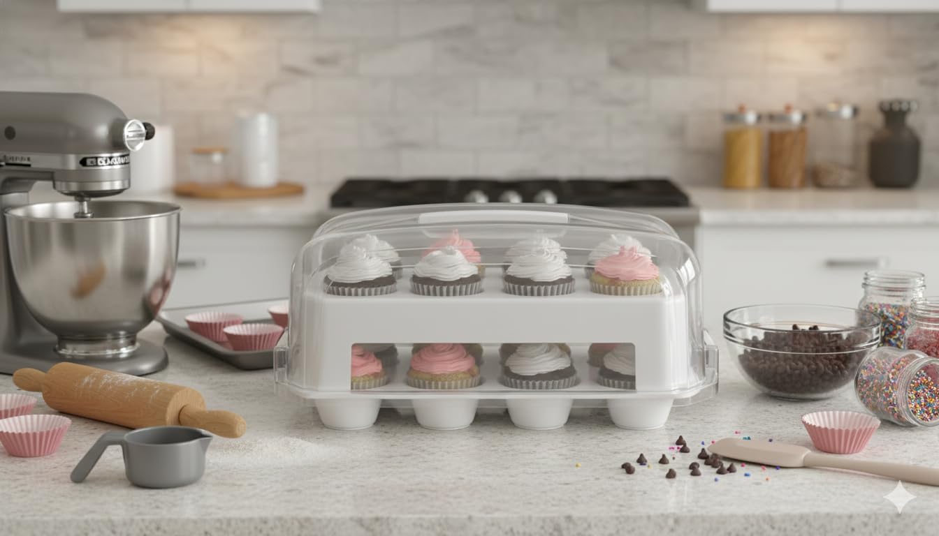 Top Shelf Elements BPA-free dishwasher-safe carrier for easy cleaning