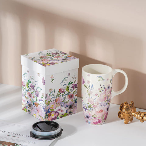 Close-up of Topadorn mug handle for a comfortable grip