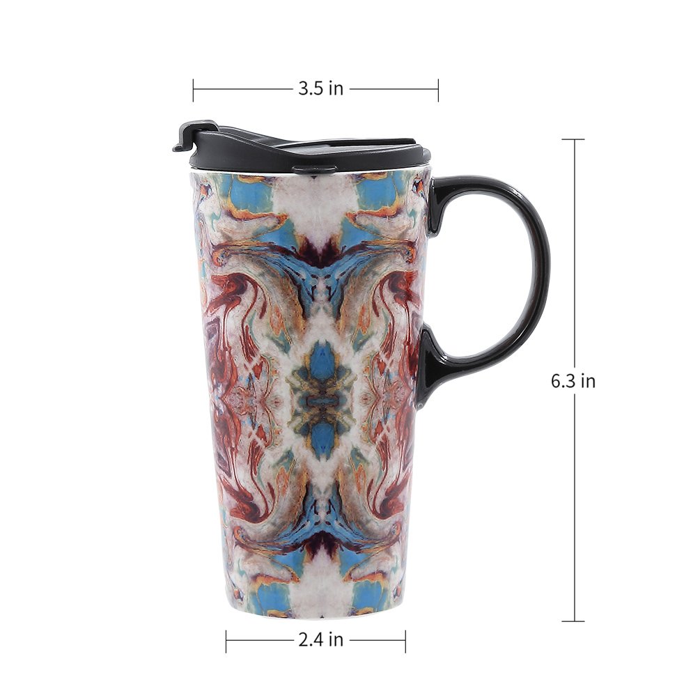 Topadorn versatile mug enhances kitchen decor with global chic vibe
