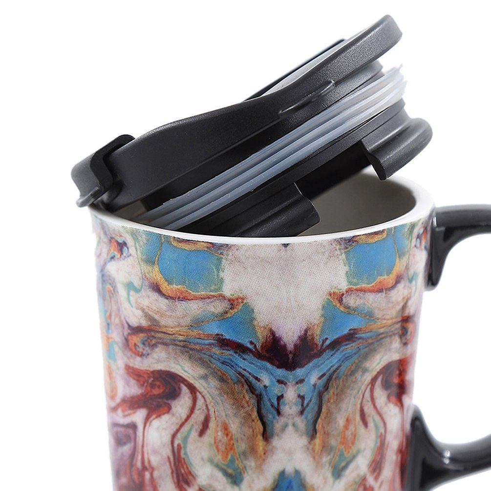 Topadorn travel mug inside color box, ideal for gifting