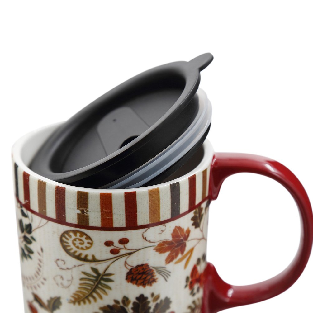 Topadorn mug is dishwasher-safe, making cleanup quick after coffee or tea rituals.