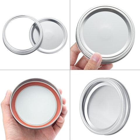 Topbooc 70mm lids fit standard jars with reliable diameter compatibility