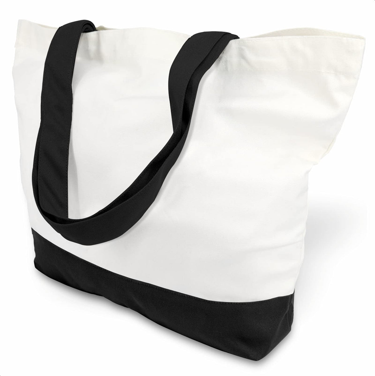TOPDesign 6-pack tote front view shows spacious, practical daily shopping bag.