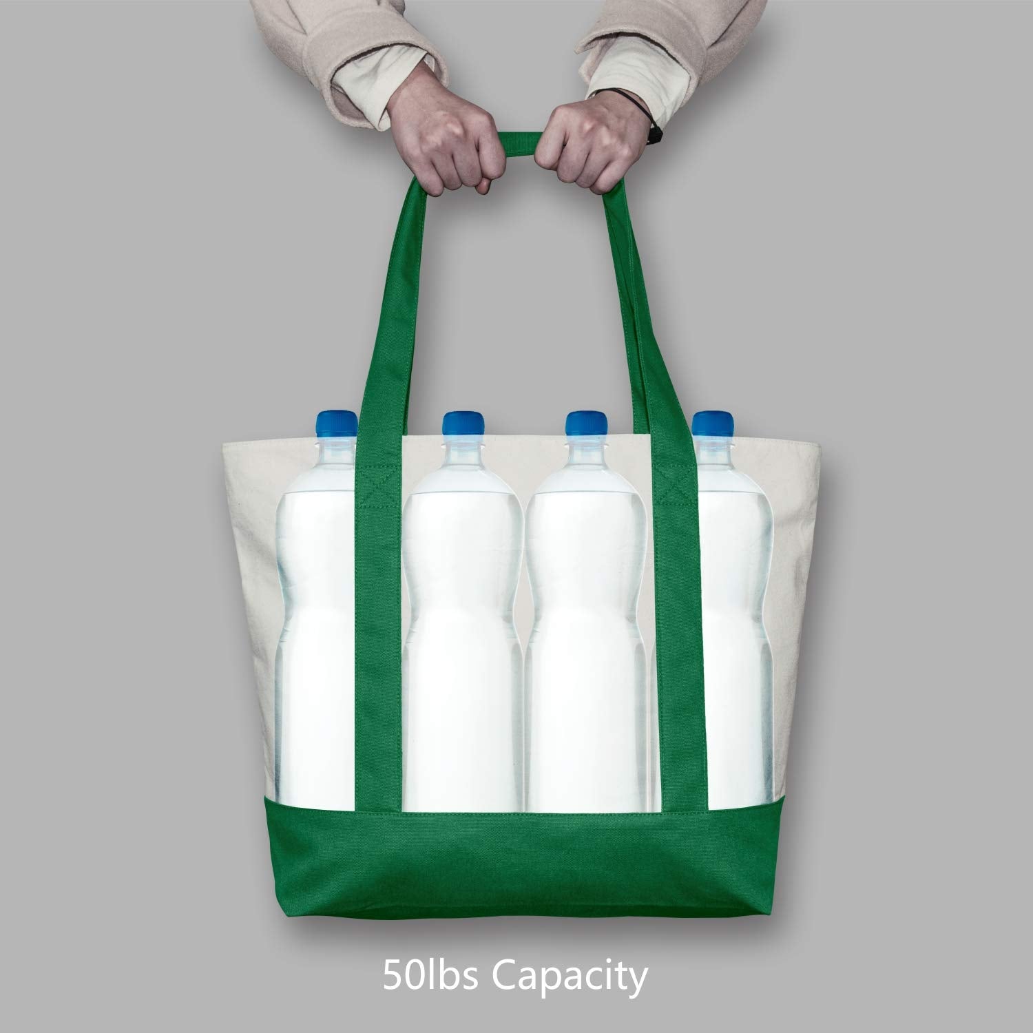 TOPDesign eco-friendly tote helps reduce single-use bags during shopping.