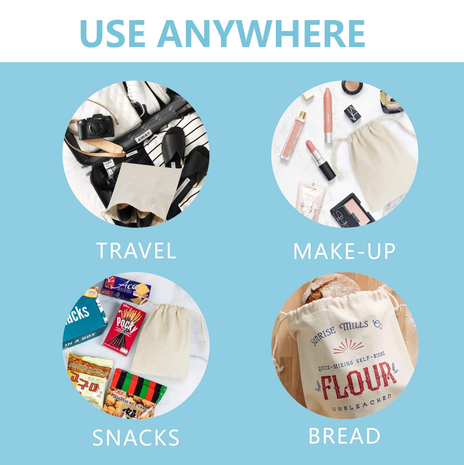 TOPDesign eco-friendly reusable bags reduce single-use plastics.