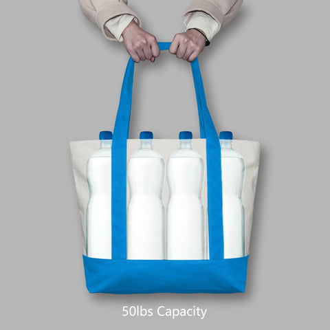 TopDesign tote bag versatile for beach, gym, travel, and shopping