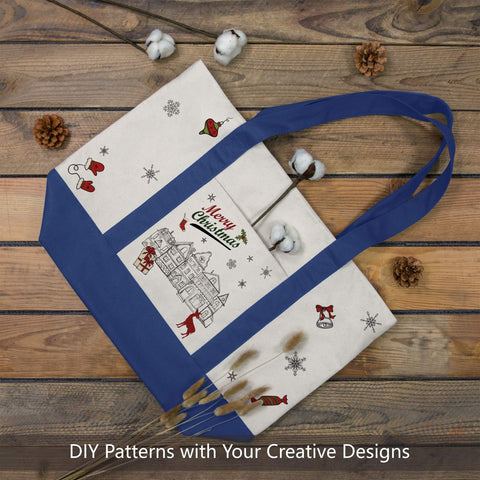 TopDesign canvas tote made of durable 12oz canvas for lasting use.