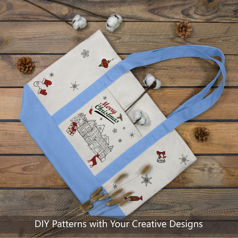 TopDesign tote features a secure top zipper closure for safer packing.