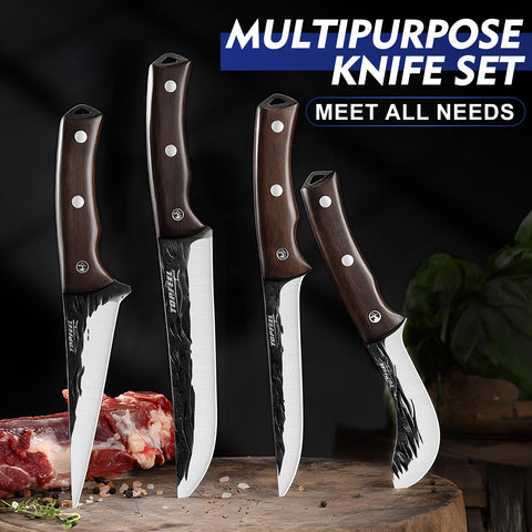 Topfeel dividing knife ideal for portioning roasted meats and vegetables.