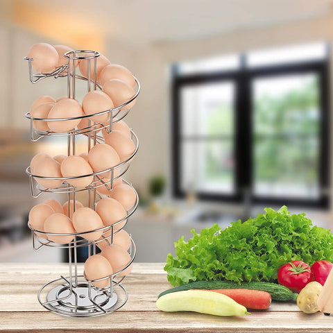 Toplife decorative egg storage fits modern kitchens and reduces countertop clutter.