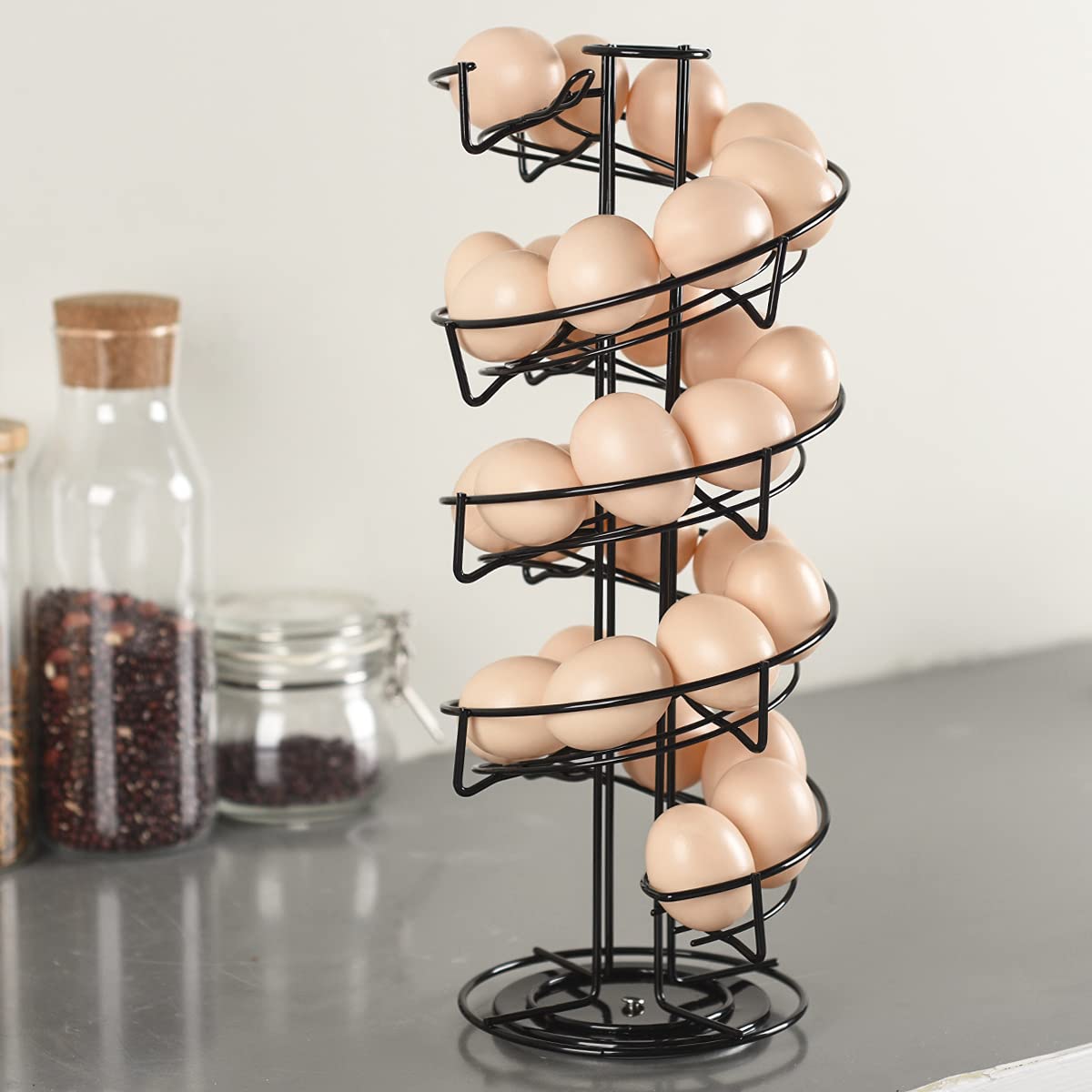 Toplife indoor kitchen display for visible egg storage and prep.