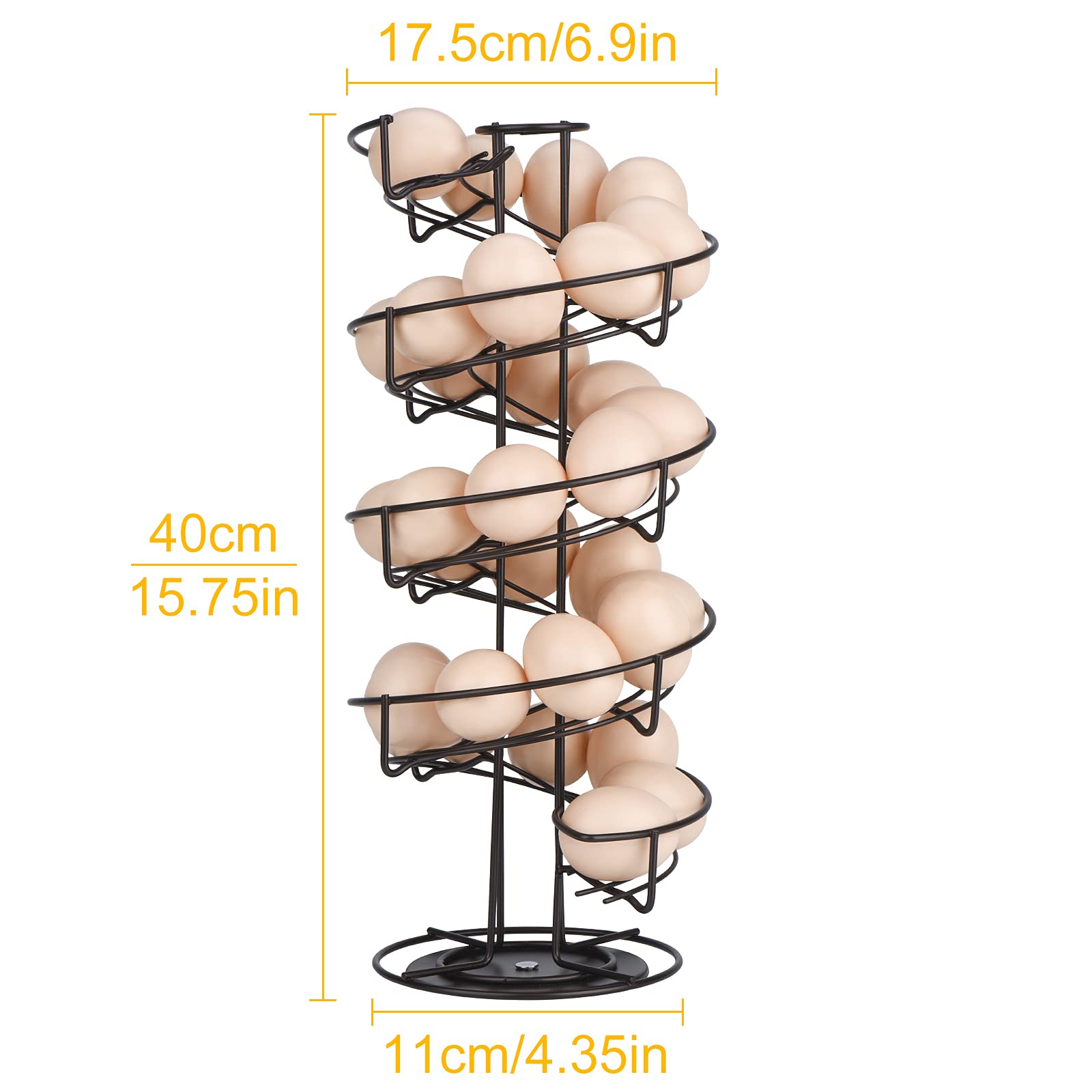 Toplife rose gold metal frame supports stylish and durable kitchen storage