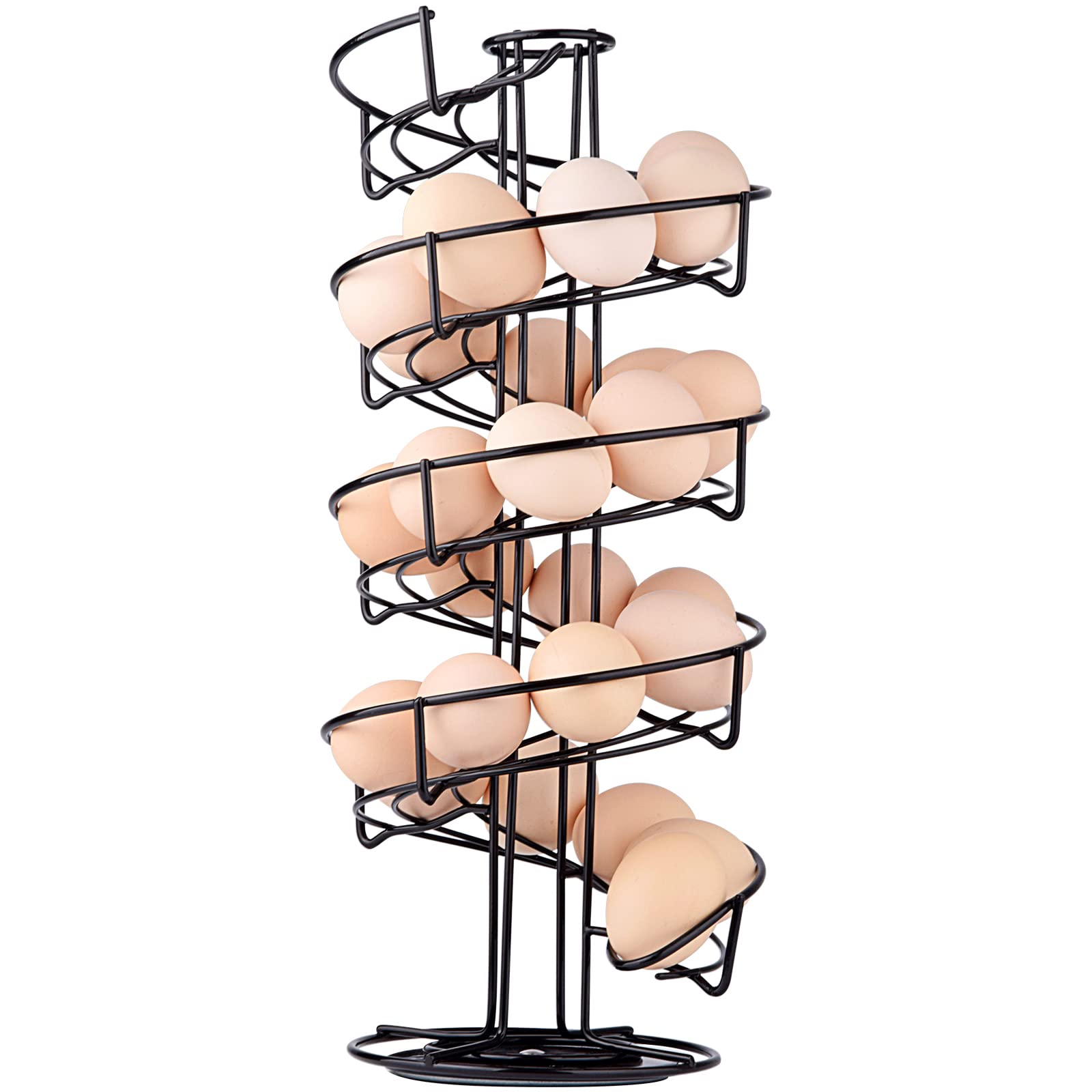 Toplife spiral design egg skelter with 360° rotation for easy egg access.
