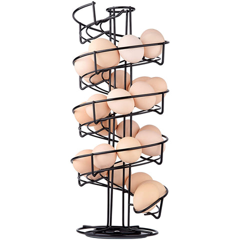 Toplife spiral design egg skelter with 360° rotation for easy egg access.