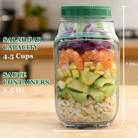 TOPMELON Original Salad Pod is food-grade and reusable, reducing single-use waste.