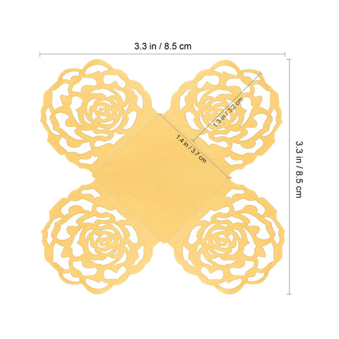 TOPPERFUN paper mini cupcake liner with transfer sheet for polished chocolates