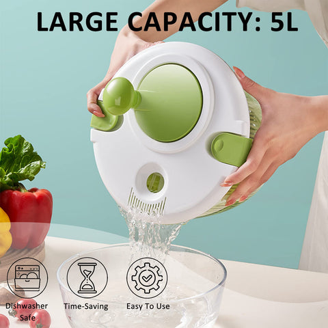 TOPROAD fruit washer and dryer used for rinsing berries and other produce