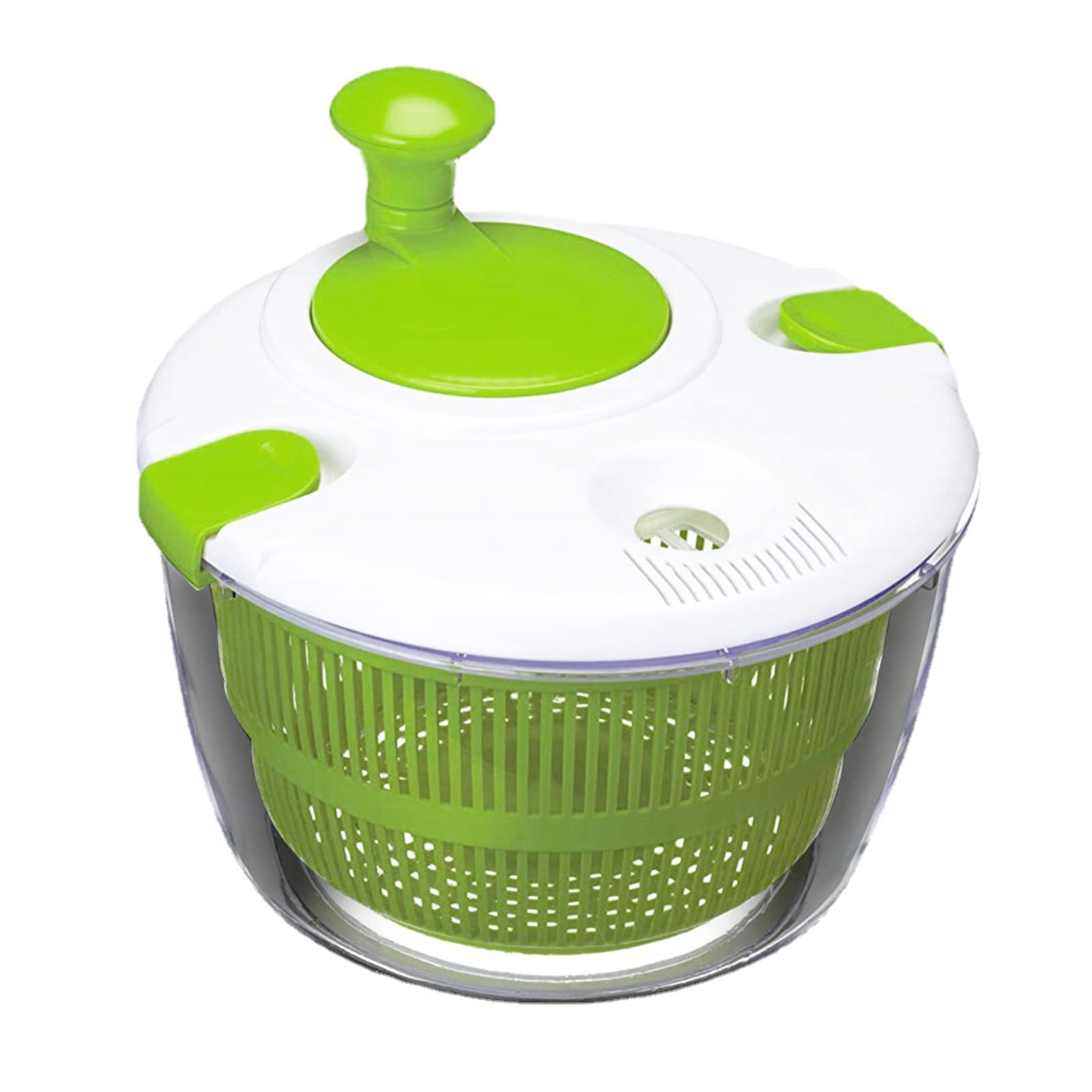 TOPROAD salad spinner with 5L capacity speeds washing and drying leafy greens